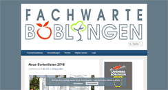 Desktop Screenshot of fachwarte.de